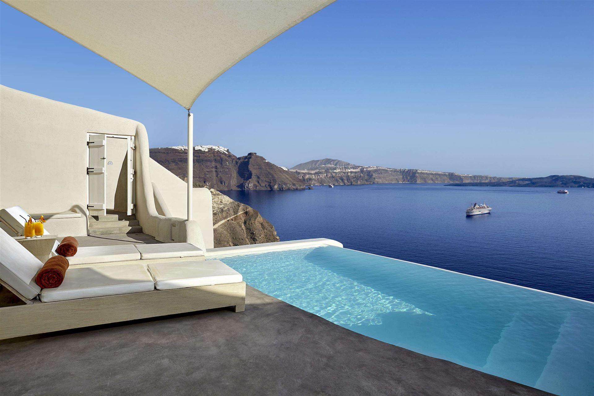 Mystique, a Luxury Collection Hotel, Santorini luxe hotel deals